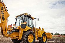 Articulated backhoe loader 906E, 908E