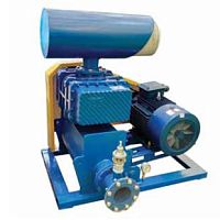 Air blower AIROORoots rotary lobesingle-stage
