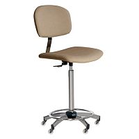 Contemporary chair IDEAL TALLadjustableon castersfor beauty salon