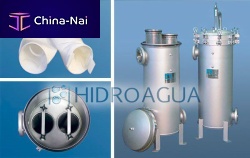 Bag filter waterwith cartridgesleeve