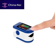 Fingertip pulse oximeter medicalbattery-poweredblue