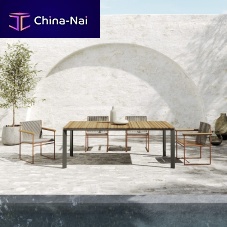 Minimalist design chair Pipeoutdoorfabricrope