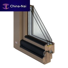 Wooden window STRONGLINEcasementdouble-glazedthermal break