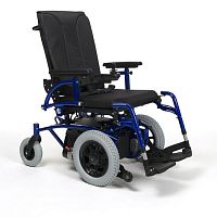 Electric wheelchair Navixindoorwith legrestblack