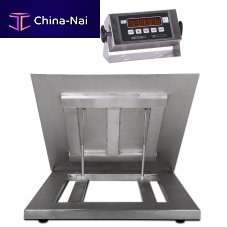 Scale with separate indicator CS-2010 stainless steelIP67floor