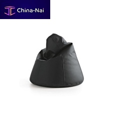 Contemporary bean bag PRAsynthetic leather