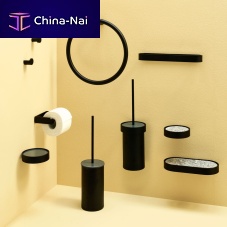 Contemporary coat hook ACCESSORI - MATT BLACKmetalindividualbathroom