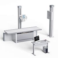 Radiography system YSX320Ddigitalfor multipurpose radiographywith table