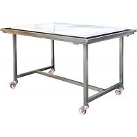 Stainless steel workbench HCT 01monoblocmobile