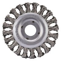Knotted wheel brush SRBZcleaningmetal wire