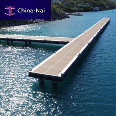 Mooring dock for marinasaluminum