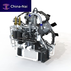 Piston compressor CN4xx-x seriesnatural gasfor CNGelectrically-powered