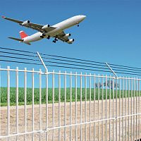 Airport fence RAILING FRPsecuritywith profiles