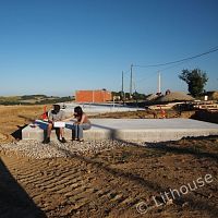 Light aggregate concrete high-resistancefoundation