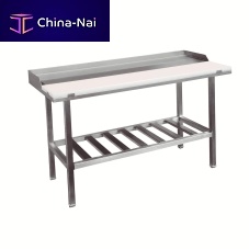 Stainless steel working table TS E series