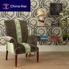 Contemporary wallpaper LES INDIENNESfloralnature patterndamask