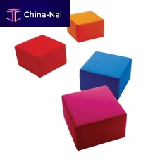 Contemporary footrest ALFAfabricleathersteel