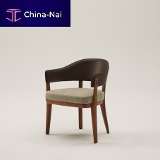 Contemporary chair Chloe indoorfabricleather