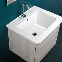 Wall-mounted laundry sink DEEP ceramic