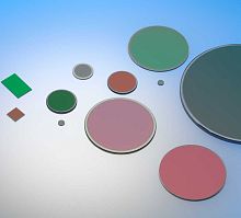 Infrared optical filter round