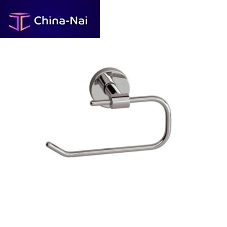 Wall-mounted toilet roll holder MHA03chrome-plated brasspolishedcommercial