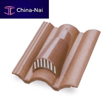Ventilating roof tile curvedlargealuminum