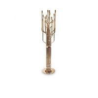 Floor-standing lamp JANISbrasscontemporarycorded