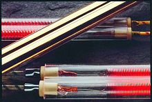 Infrared emitter round tube