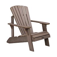 Contemporary armchair 60283polyesterAdirondackbrown