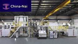 Automatic coating machine for the food industryfor paper