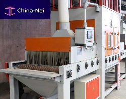 Automatic sandblasting machine