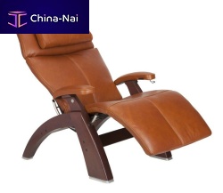 Contemporary armchair PERFECT CHAIR® : PC-410 leatherrecliningwith headrest