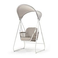 Aluminum swing seat BARI fabricropehanging