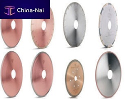 Ceramic cutting disc diamond-coated