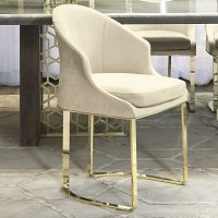 Contemporary chair DAPHNE indoorfabricleather