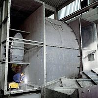 Centrifugal fan industriallarge-diameter