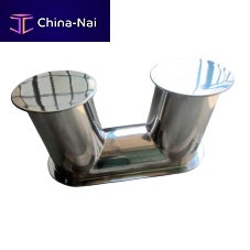 Ship mooring bollard Double Bollardsdoublegalvanised steeliron