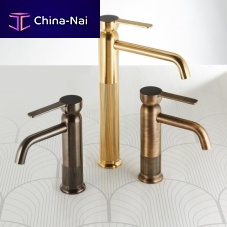 Washbasin mixer tap Lumirecountertopstainless steelbathroom