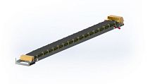 Belt conveyor horizontaltransport