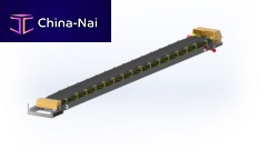 Belt conveyor horizontaltransport