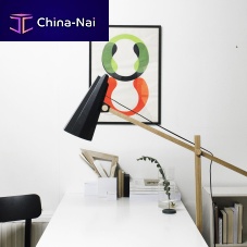 Floor-standing lamp FILLY LNpainted aluminumwoodenconcrete