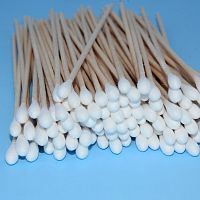 Plastic swab GD-102 serieswoodenbox of 100cotton