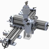 Portable milling machine PML3 3-axisverticalfor steel