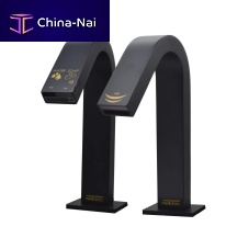 Washbasin hand dryer tap UCM092ABcountertopelectronicchrome-plated brass