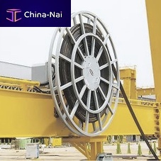 Cable reel for cranemotorizedfixed