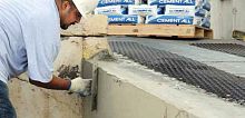 Restoration mortar RAPID SET® CEMENT ALL®repairfor concrete