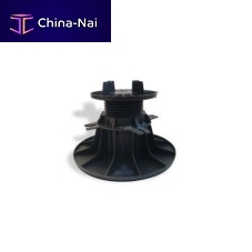 Outdoor terrace pedestal adjustable