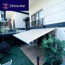 Retractable awning NAROONmotorizedbalconywhite