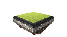 Roll resilient underlay REGUPOL turfpad SPrubberpolyurethaneinsulated