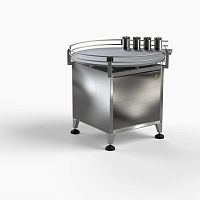 Motor-driven rotary table horizontalfor the food industry